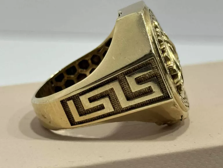 ZJAWISKOWY ZŁOTY SYGNET PRÓBA 585 9.3G R24