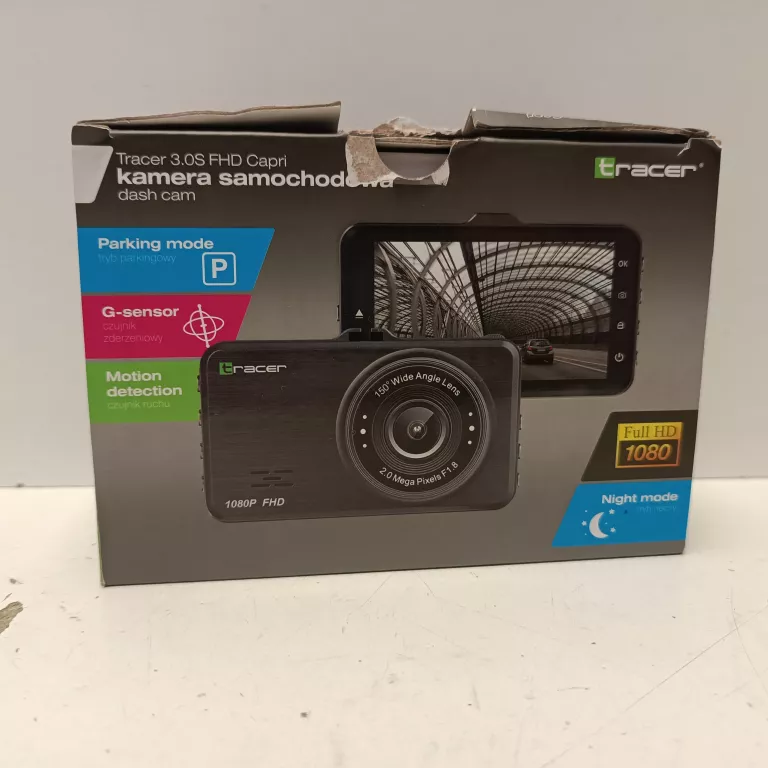 KAMERA SAMOCHODOWA TRACER 3.0S