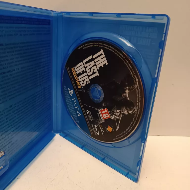 THE LAST OF US: REMASTERED PS4