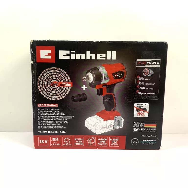 EINHELL TE-CW 18 LI KLUCZ UDAROWY BEZSZCZOTKOWY