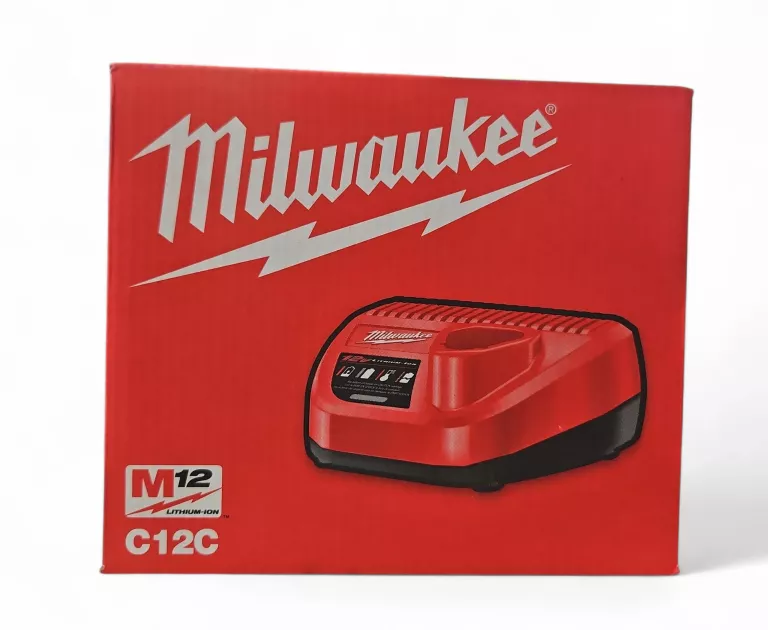 MILWAUKEE ŁADOWARKA C12C DO AKUMULATORÓW 12V LI-ION 3A