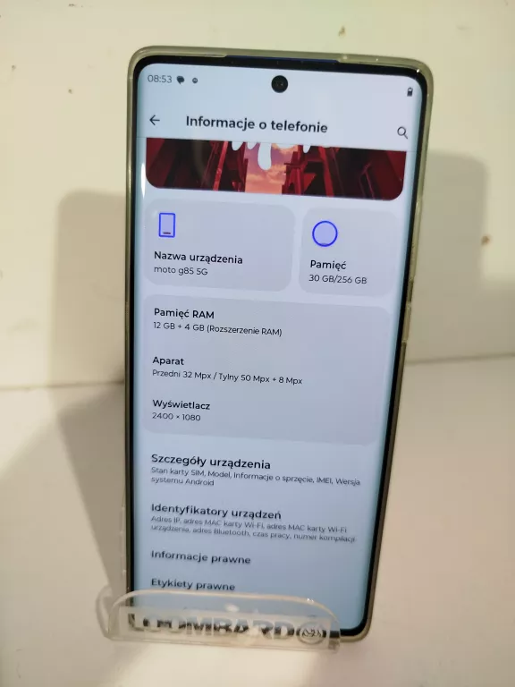TELEFON MOTOROLA MOTO G58 5G 12/256GB