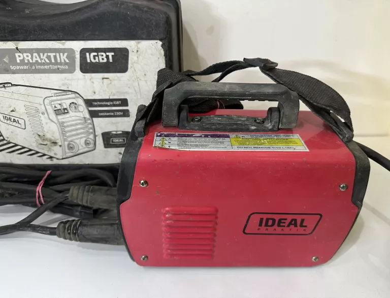 SPAWARKA ELEKTRODOWA IDEAL PRAKTIK 200 MMA LED WALIZKA IGBT