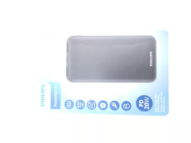 POWERBANK PHILIPS 10000 W OPAKOWANIU MD 2514