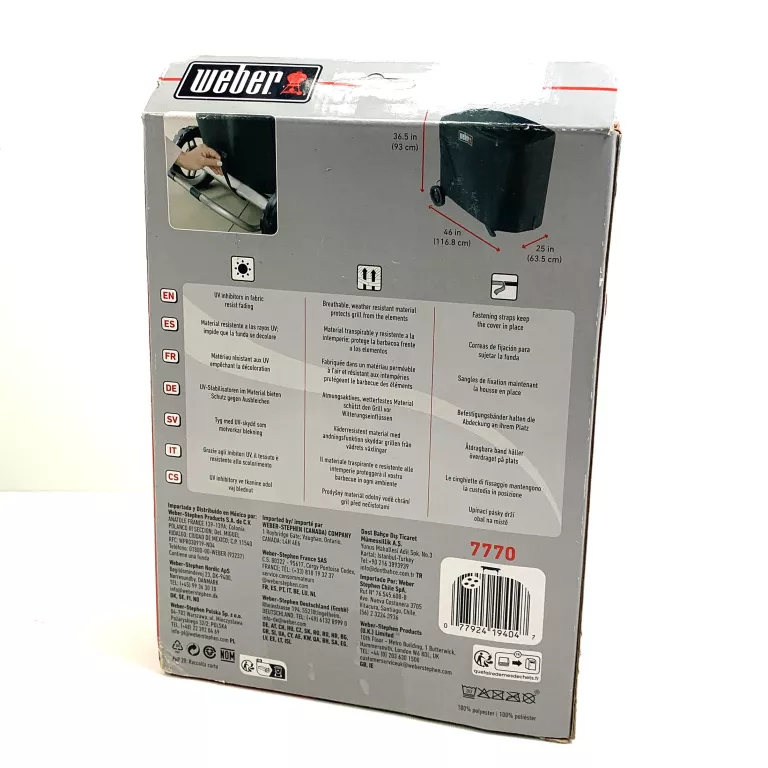 POKROWIEC NA GRILL WEBER 93X117X63CM
