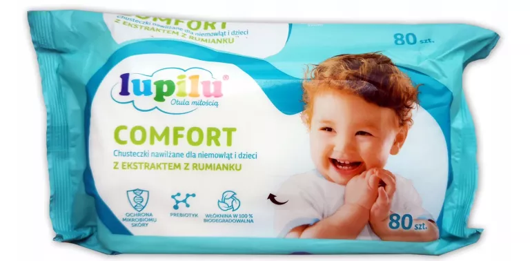 CHUSTECZKI NAWILŻANE LUPILU COMFORT 80SZ