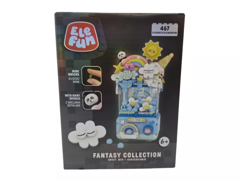 ELE FUN  AUTOMAT NA CUKIERKI NIEBIESKI