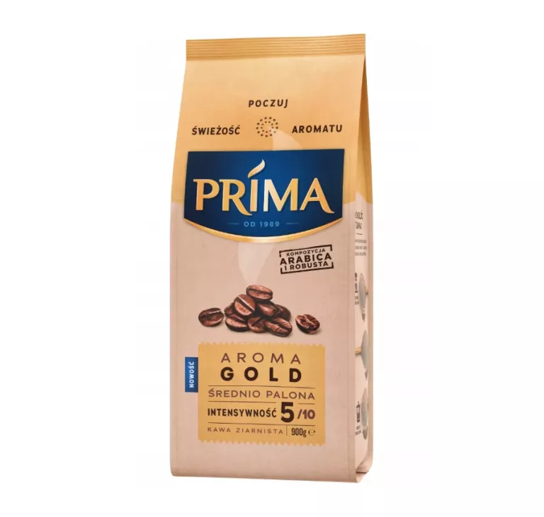 KAWA PRIMA AROMA GOLD ZIARNISTA 900G