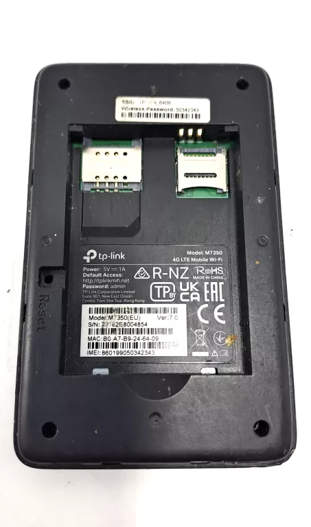 ROUTER TP-LINK M7350 4G LTE