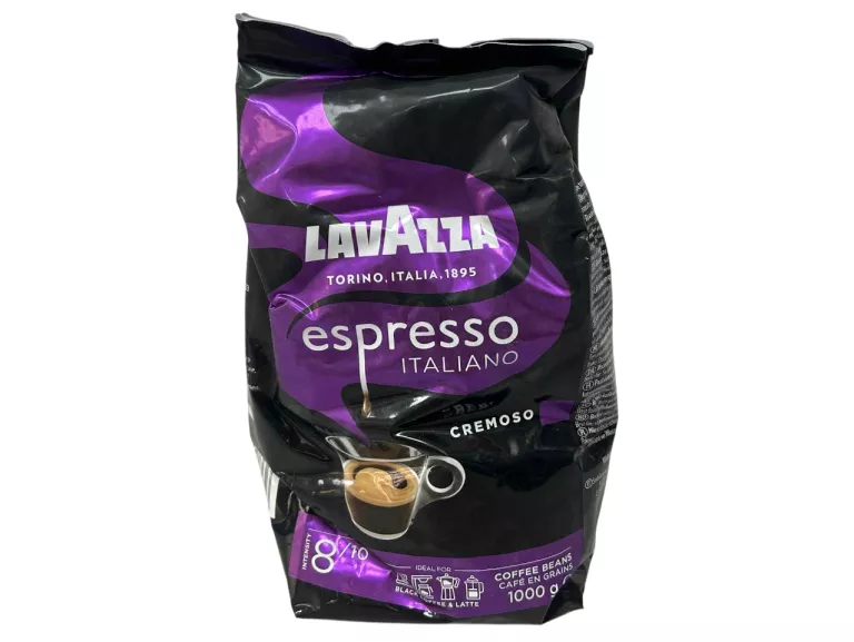 LAVAZZA ESPRESSO ITALIANO CREMOSO 8/10 1000G AKSAMITNY SMAK !! HIT CENOWY
