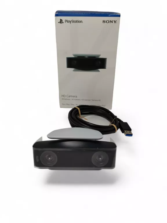 KAMERA PS5 HD PLAYSTATION 5 GAMINGOWA 2 OBIEKTYWY 1080P STOJAK ORIGINAL