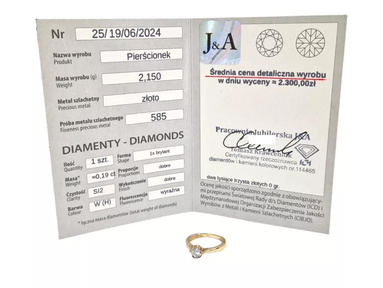zloty-pierscionek-zareczynowy-z-diamentem-019ct-215g-585-14k-r8-rozmiarsrednica-wew-mm-372-8