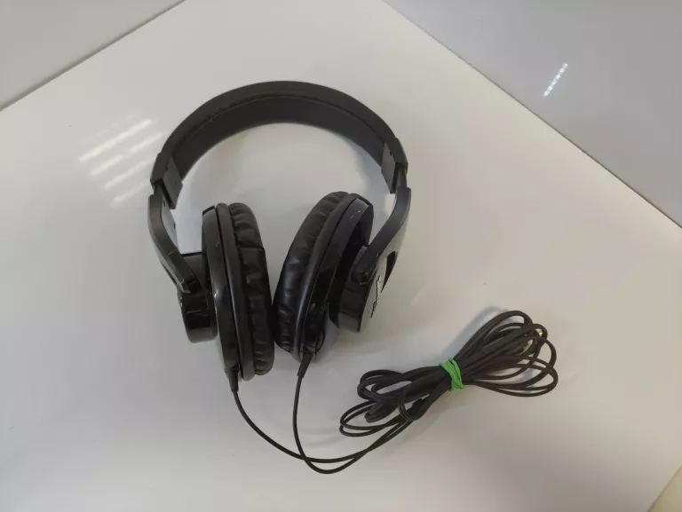SŁUCHAWKI STUDYJNE WOKÓŁUSZNE SHURE SRH 240A EFS BK PRZEWODOWE