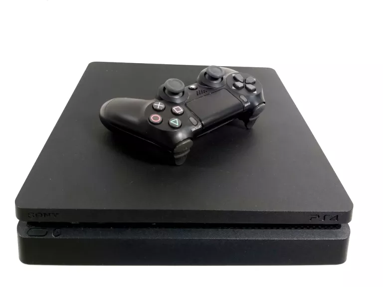 KONSOLA PS4 SLIM 500GB + PAD + OKABLOWANIE