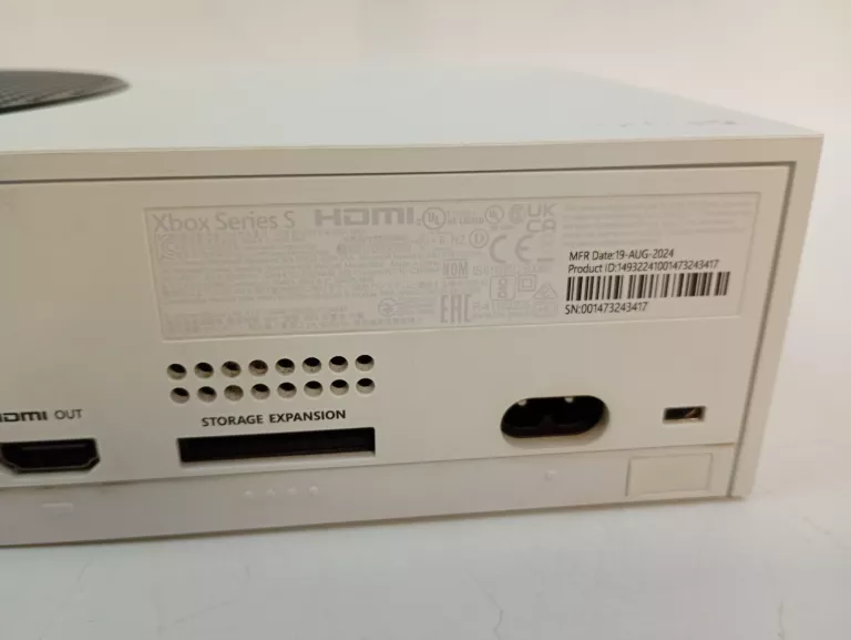 KONSOLA MICROSOFT XBOX SERIES S 1883 512GB