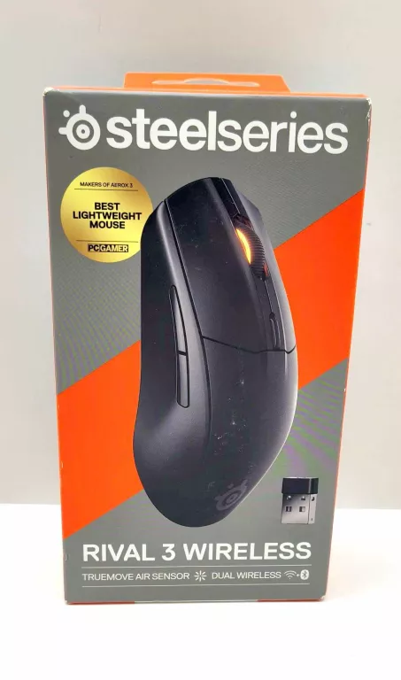 STEELSERIES RIVAL 3 WL GEN 2 BLACK