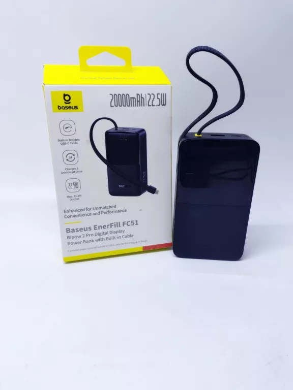 POWERBANK BASEUS 20000 MAH