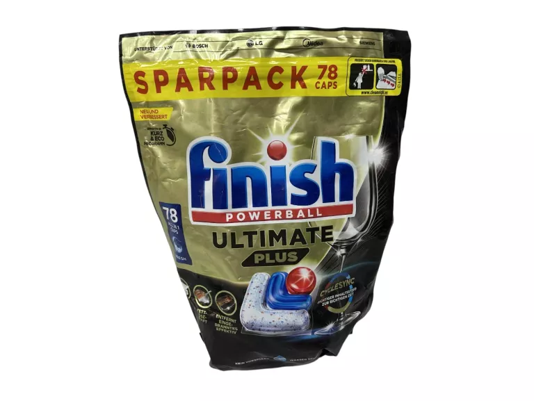 FINISH POWERBALL ULTIMATE PLUS 78 SZT FRESH HIT CENOWY!! PROSTO Z NIEMIEC