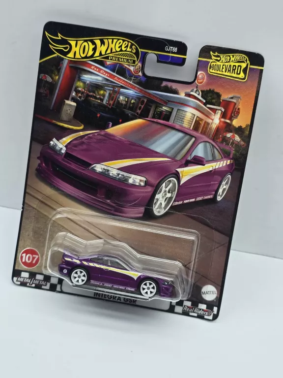 HOT WHEELS BOULEVARD AUTKO CUSTOM '01 ACURA INTEGRA GSR HRT77