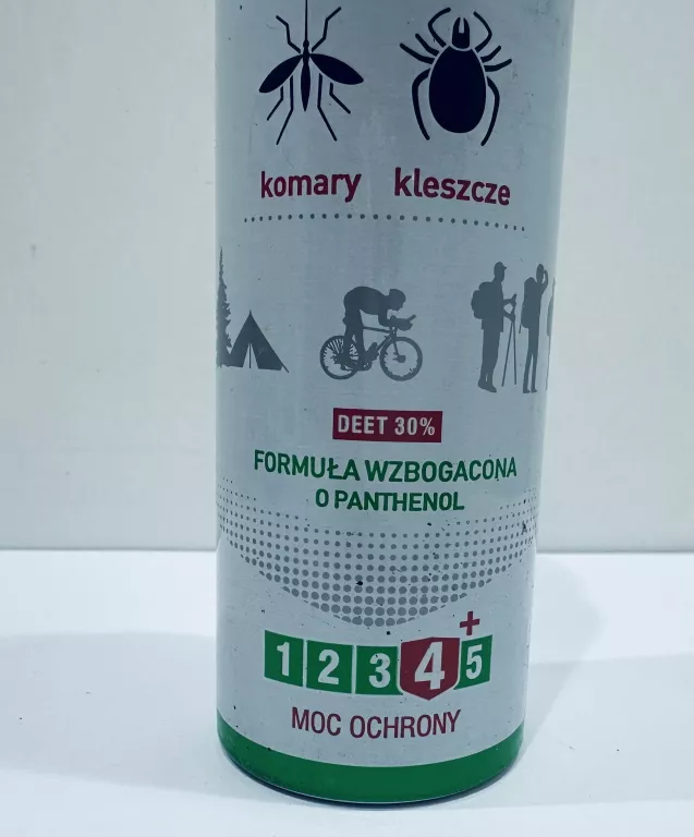 VACO SPRAY MAX NA KOMARY KLESZCZE MESZKI Z PANTHENOLEM DEET 30% 100 ML