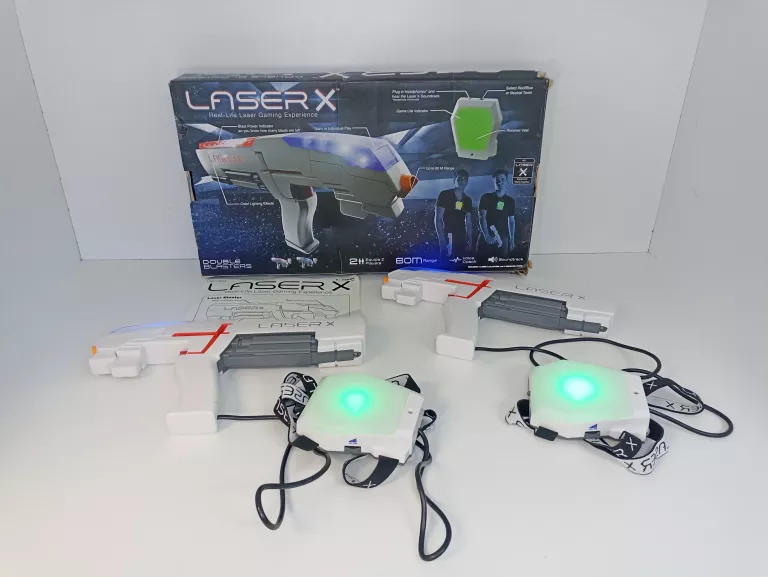 ZESTAW PISTOLETÓW LASEROWYCH  REAL LIFE LASER