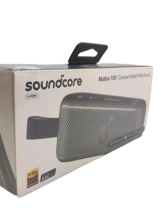 GŁOŚNIK SOUNDCORE MOTION 100 HI-RES IPX7 CZARNY