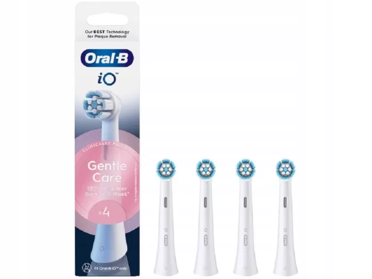 KOŃCÓWKI DO SZCZOTECZEK ORAL-B IO GENTLE CARE 4SZT.