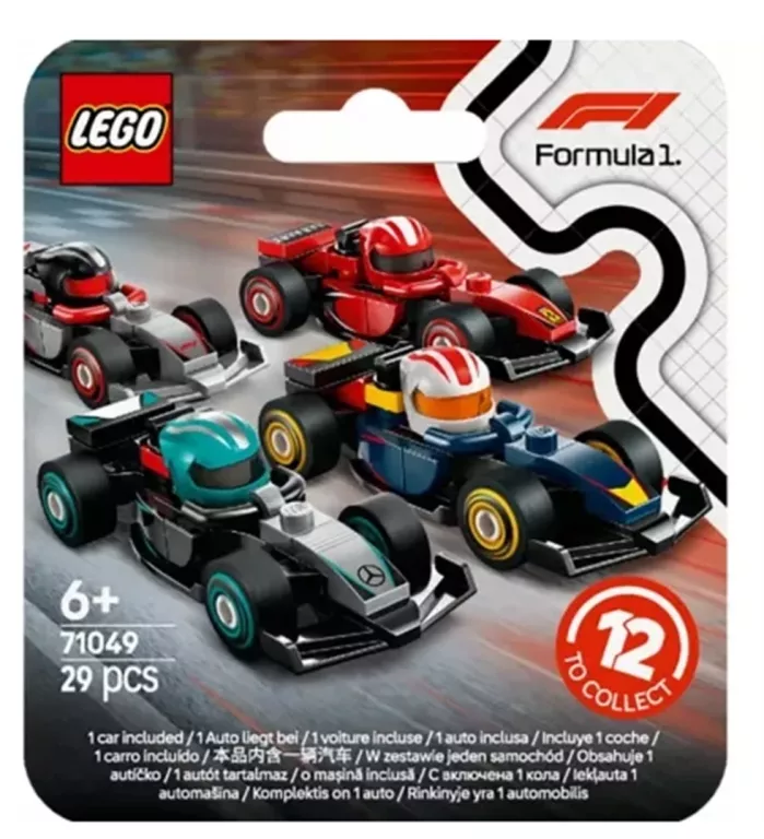 LEGO ICONS 71049 KOLEKCJONERSKIE SAMOCHODY WYŚCIGOWE F1