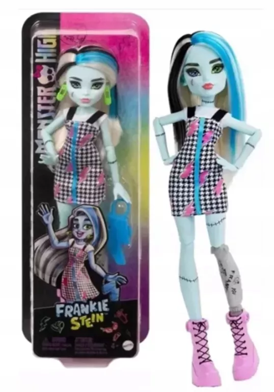 LALKA MATTEL MONSTER HIGH FRANKIE STEIN 27,5 CM