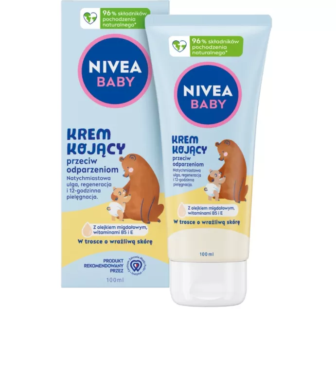 NIVEA BABY KREM KOJĄCY PRZECIW ODPARZENIOM DLA NIEMOWLĄT 100ML