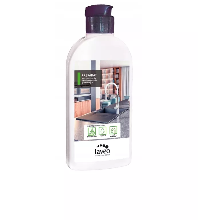 PREPARAT DO CZYSZCZENIA ZLEWOZMYWAKÓW GRANITOWYCH BEZBARWNY 250ML OKT_020T