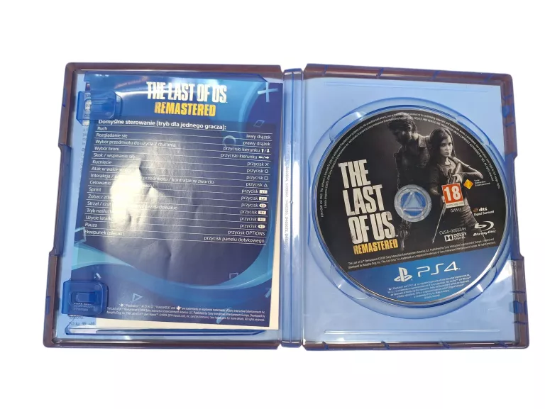 GRA PS4 THE LAST OF US REMASTERED