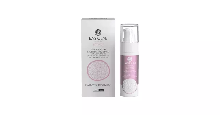 BASICLAB SERUM REGENERUJĄCE STRUKTURĘ SKÓRY 1% CERAMIDÓW 30ML. 09/2027R.