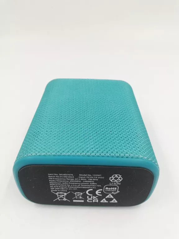 GŁOŚNIK PRZENOŚNY DASOUNDS SKU 607676 132561