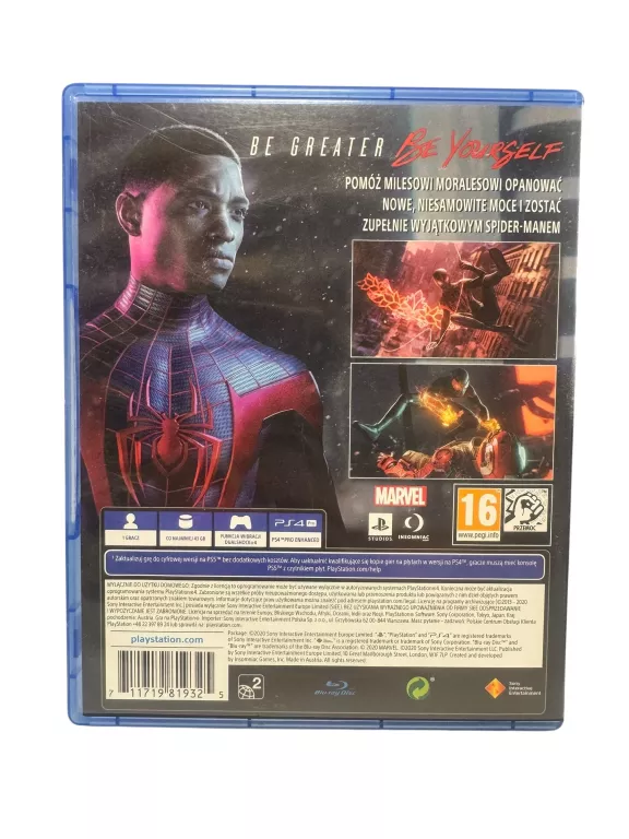 SPIDER-MAN MILES MORALES PS4