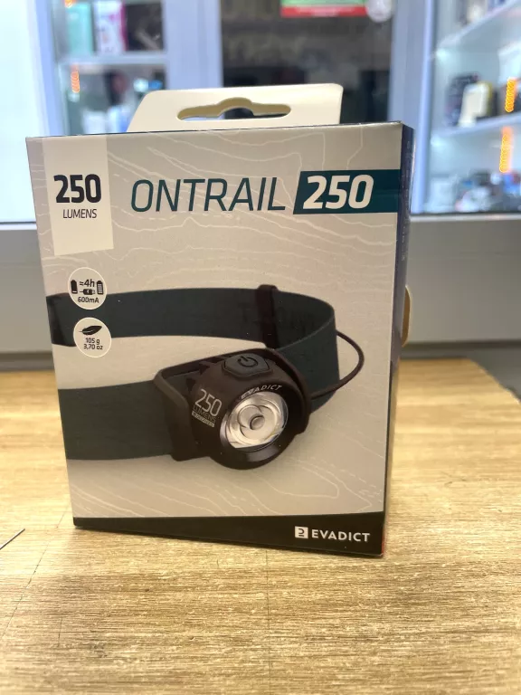 LATARKA CZOŁOWA EVADICT ONTRAIL 250
