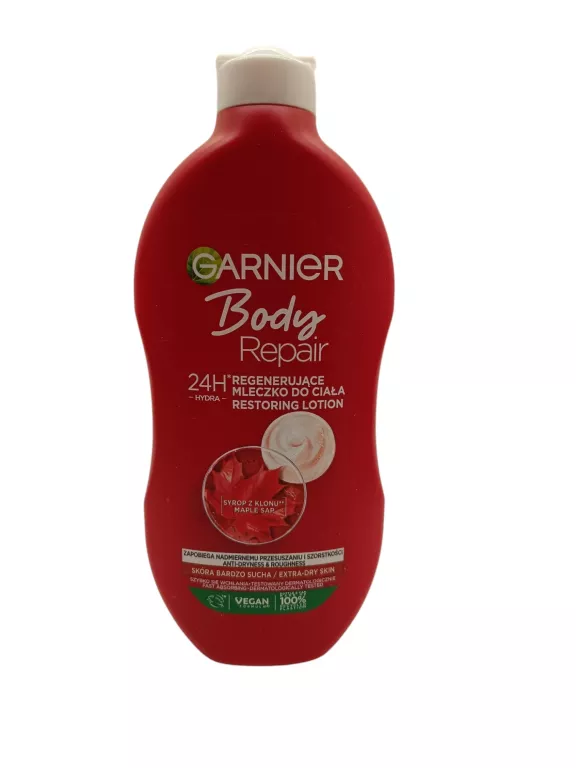 GARNIER BODY INTENSYWNA PIELĘGNACJA REGENERUJĄCE MLECZKO DO CIAŁA 400ML