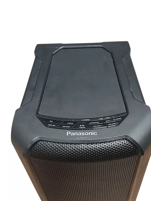 GŁOŚNIK BLUETOOTH PANASONIC SC-TMAX5 + ZASILACZ ( CZYTAJ OPIS )