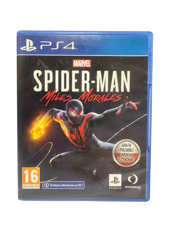 SPIDER-MAN MILES MORALES PS4