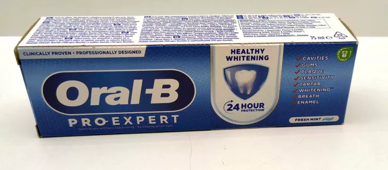 ORAL-B PRO-EXPERT HEALTHY WHITENING PASTA DO ZĘBÓW 75 ML