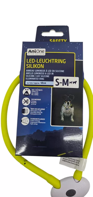 anione-led-obroza-silikonowa-50cm-s-m-zolta-kod-producenta-ys-21108