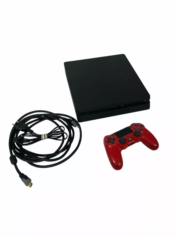 KONSOLA PS4 SLIM 500GB + PAD + OKABLOWANIE