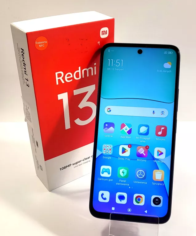 telefon-redmi-13-8gb256gb-komplet-opis-dabrowskiego-12-rumia