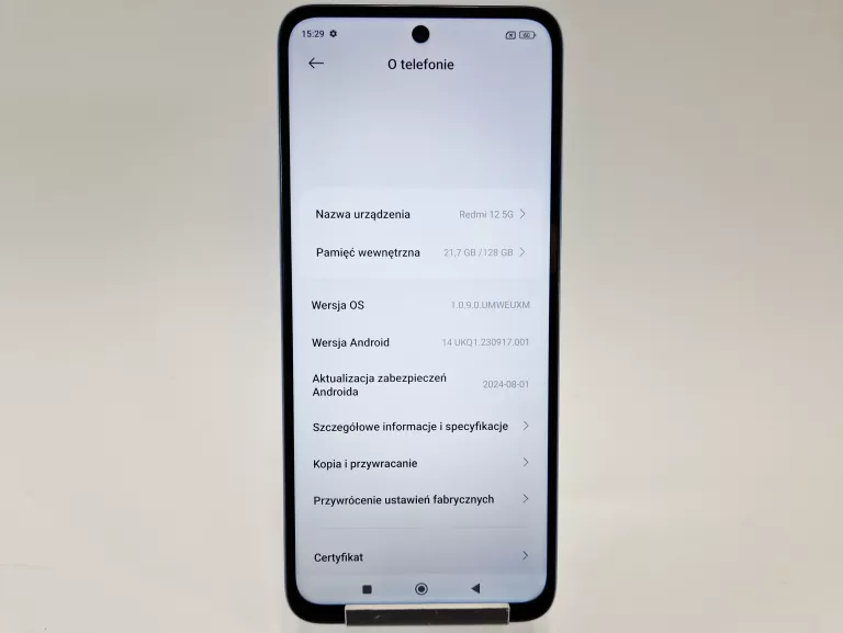SMARTFON XIAOMI REDMI 12 5G | 4GB\128GB | NIEBIESKI