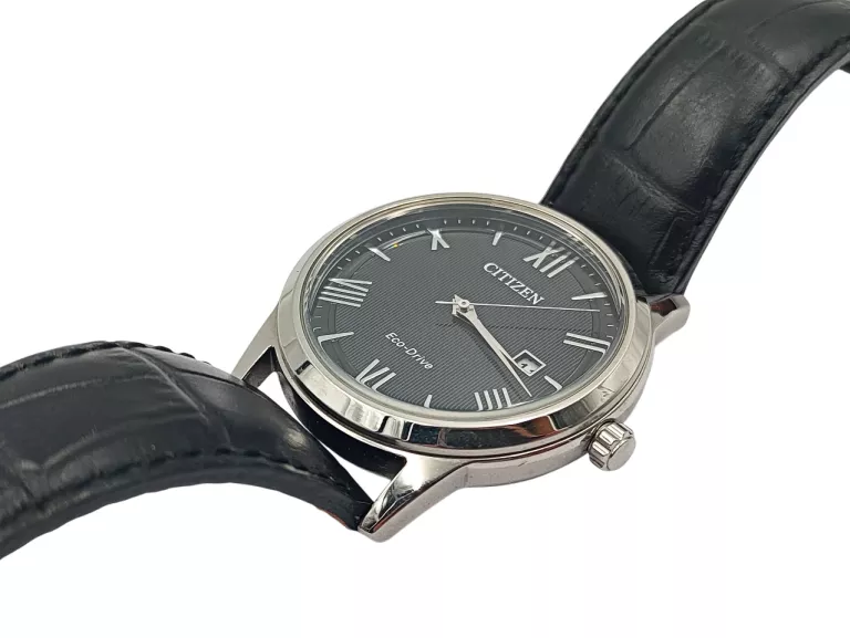 ZEGAREK MĘSKI CITIZEN ECO-DRIVE AW1231-07E SKÓRZANY PASEK