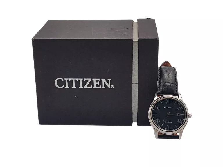 ZEGAREK MĘSKI CITIZEN ECO-DRIVE AW1231-07E SKÓRZANY PASEK