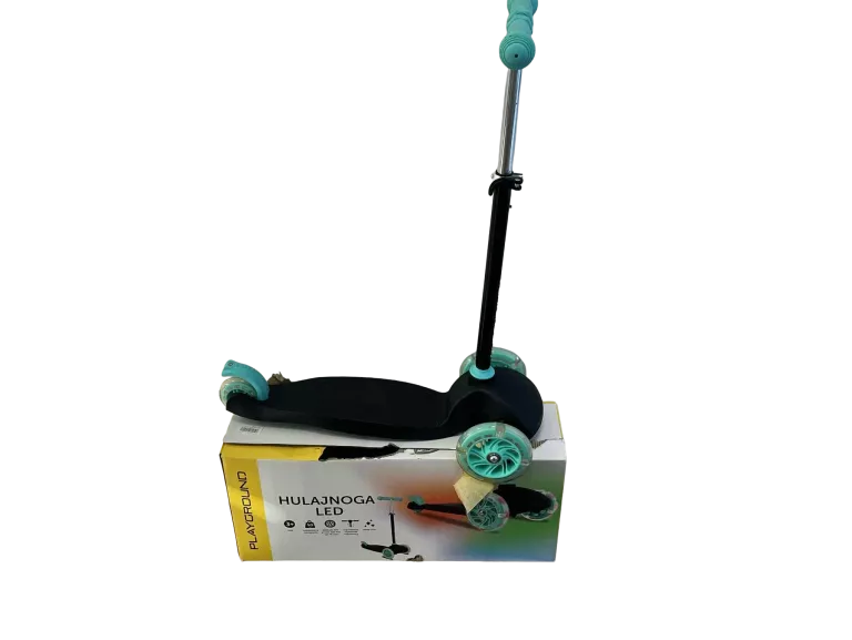 HULAJNOGA LED PLAYGROUND SCOOTER TRÓJKOŁOWA 3 KOŁA