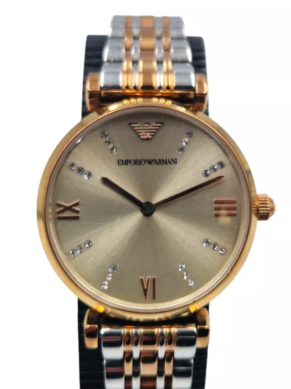 ZEGAREK DAMSKI EMPORIO ARMANI AR1840 SREBRNY