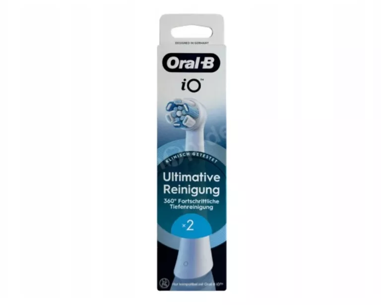 ORAL-B IO ULTIMATE CLEAN BIAŁE KOŃCÓWKI 2 SZT.