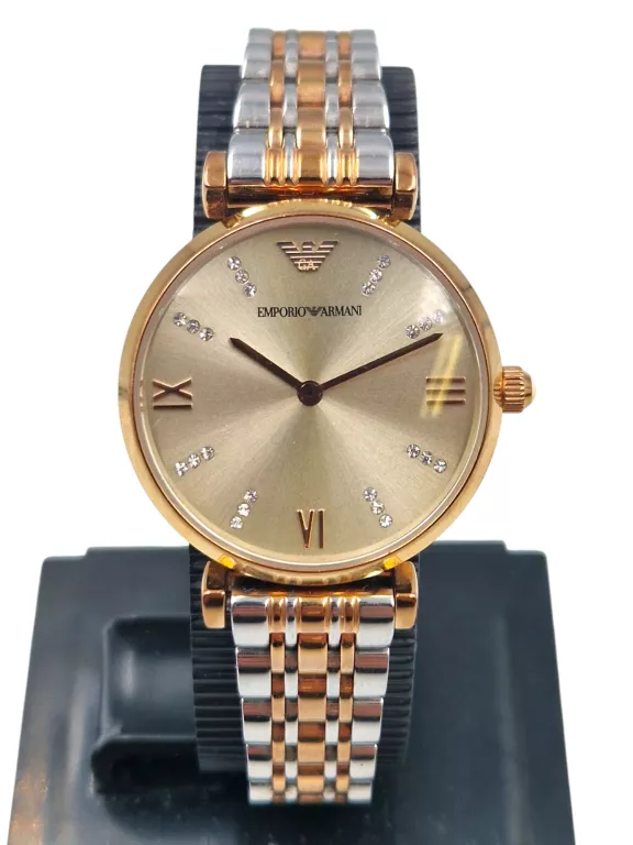 ZEGAREK DAMSKI EMPORIO ARMANI AR1840 SREBRNY